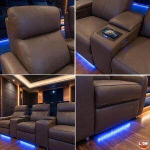 כורסת קולנוע ביתי שיקגו