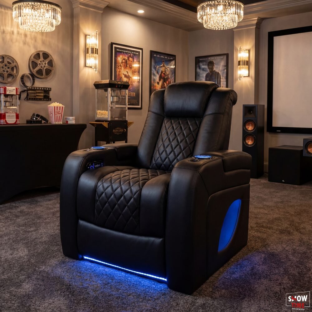 כורסת קולנוע ברוז