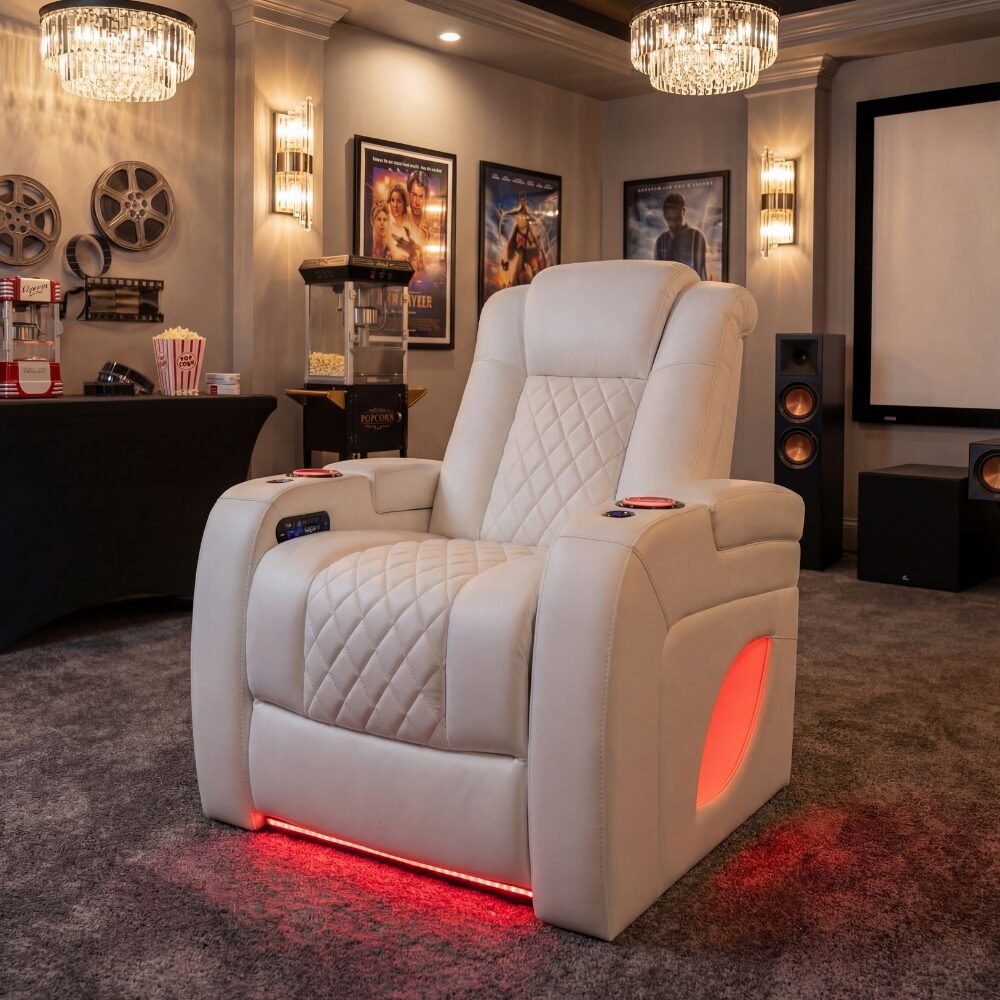 כורסת קולנוע ברוז